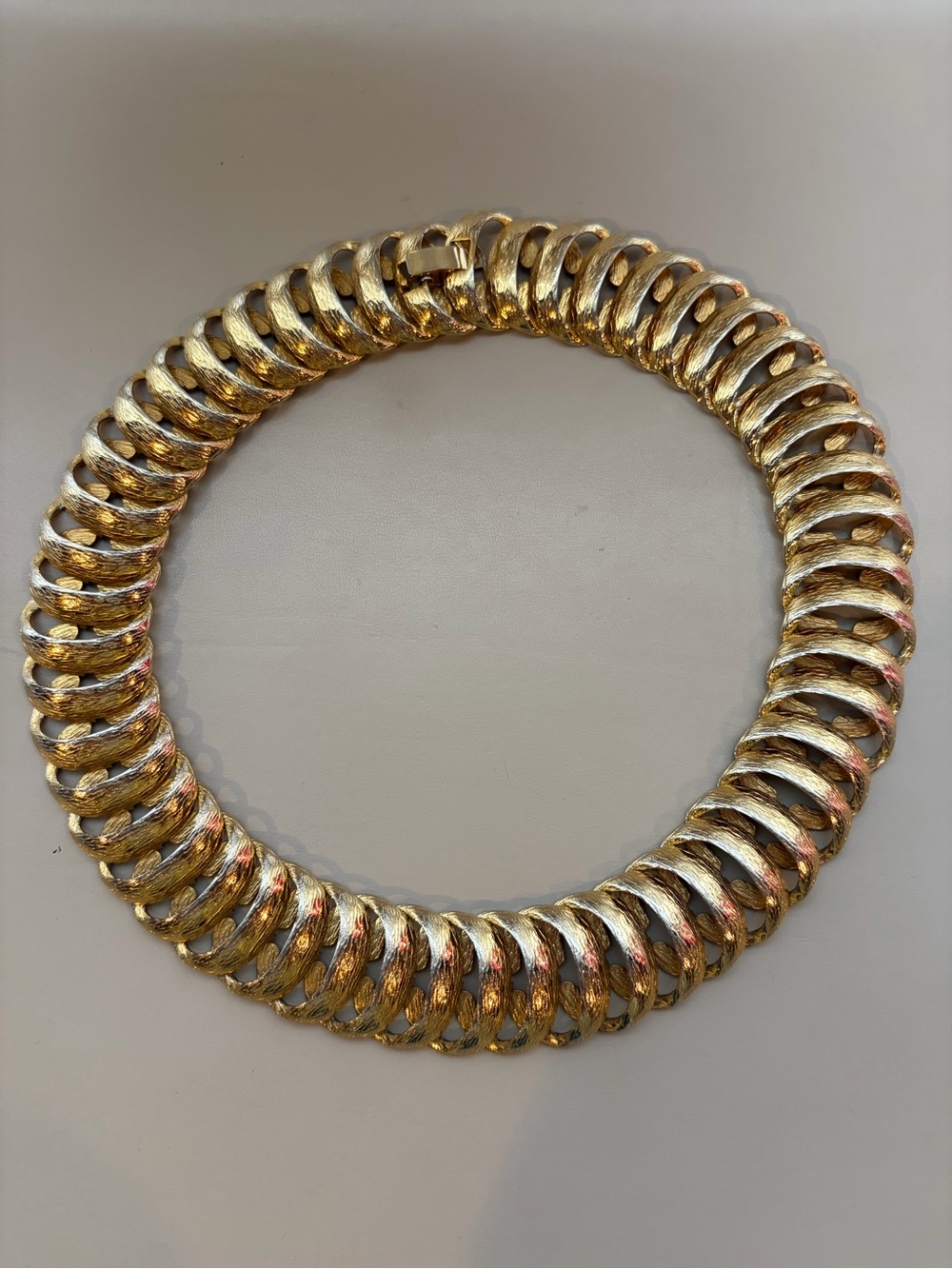 Vintage Gold Tone Costume Jewelry Gold Links